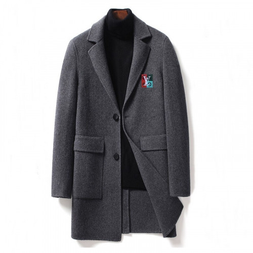 [루이비통]Louis vuitton 2020 Mens Logo Cashmere Coats - 루이비통 2020 남성 로고 캐시미어 코트 Lou01531x.Size(m - 3xl).그레이