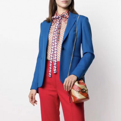 Gucci Womens Trendy Ribbon Silk Tshirts - 구찌 여성 트렌디 리본 실크 셔츠 - guc1975x