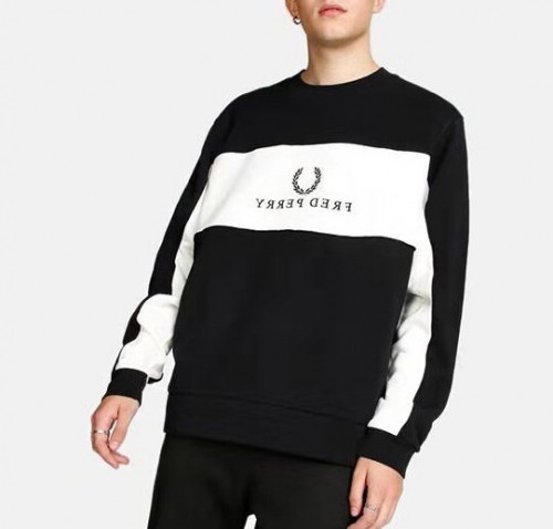 Fredperry 2020 Mens Logo Casual Cotton Tshirts - 프레드페리 2020 남성 로고 코튼 라운드티 Fre0010x.Size(s - xl).블랙