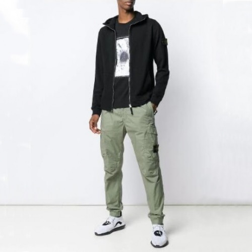Stone Island 2020 Mens Logo Casual Cotton Pants - 스톤아일랜드 2020 남성 로고 캐쥬얼 코튼 팬츠 Sto0112x.Size(30 - 36).카키