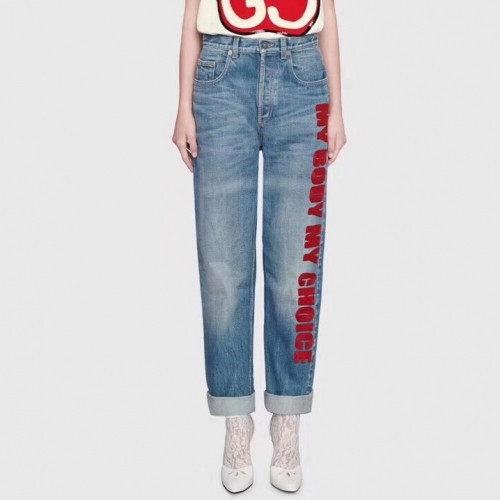 Gucci Womens Trendoy Denim Pants - 구찌 여성 트렌디 데님 팬츠 - guc2016x