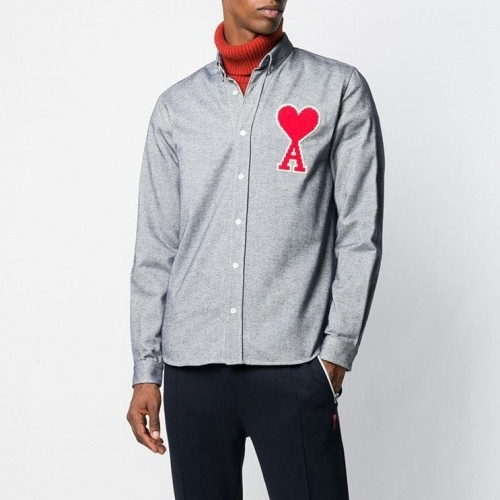 Ami Mens Cotton Shirts - 아미 남성 캐쥬얼 셔츠 - ami22x