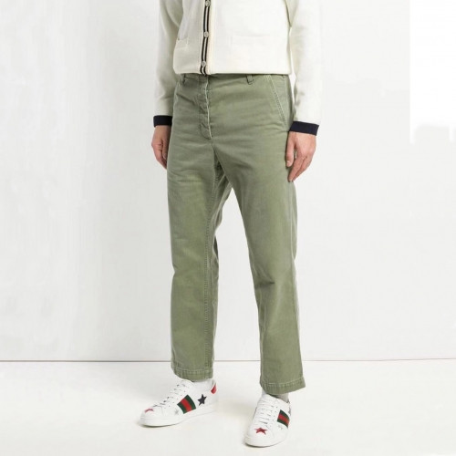 [구찌]Gucci 2020 Mens Casual Logo Cotton Pants - 구찌 2020 남성 캐쥬얼 로고 코튼 팬츠 Guc02063x.Size(28 - 36).2컬러(블랙/카키)