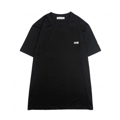 [디올]Dior 2020 Mm/Wm Logo Cotton Short Sleeved Tshirts - 디올 2020 남자 로고 코튼 반팔티 Dio0522x.Size(s - 2xl).블랙