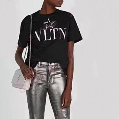 Valentino Womens Crew -neck Tshirt - 발렌티노 여성 크루넥 반팔티 - val331x