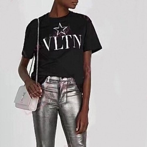 Valentino Womens Crew -neck Tshirt - 발렌티노 여성 크루넥 반팔티 - val331x