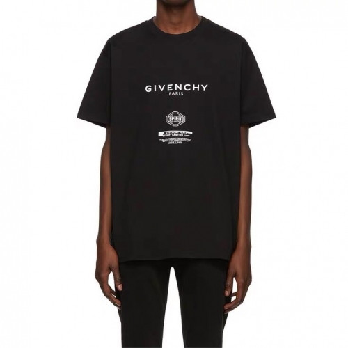 [지방시]Givenchy 2020 Mens Logo Cotton Short Sleeved Tshirts - 지방시 2020 남성 로고 코튼 반팔티 Giv0298x.Size(xs - l).블랙