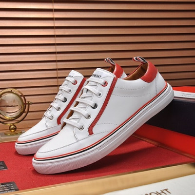 Thom Brown 2019 Mens Leather Sneakers - 톰브라운 2019 남성용 레더 스니커즈 THOMS0023,Size(240 - 270).화이트