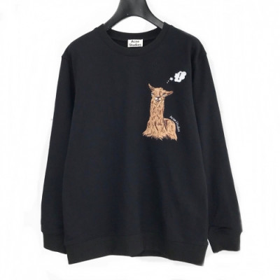 Acne 2019 Mm/Wm Casual Cotton Man-to-man - 아크네 2019 남자 캐쥬얼 코튼 맨투맨 Acn0052x.Size(s - xl).블랙