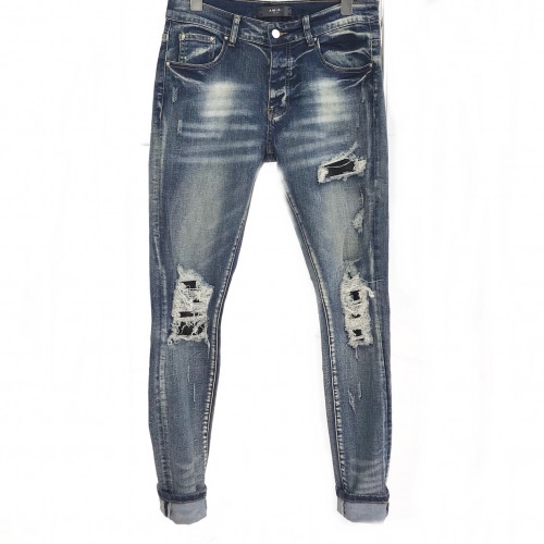 [아미리]Amiri 2020 Mens Trendy Denim Pants - 아미리 2020 남성 트렌디 데님 팬츠 Ami0080x.Size(29 - 38).블루