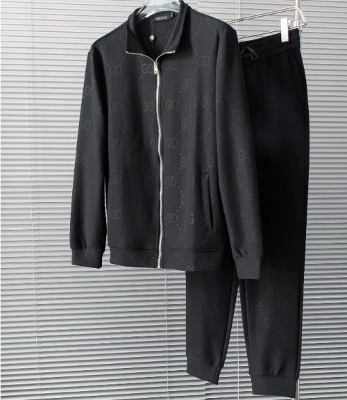 [구찌]Gucci 2023 Mens Logo Casual Training Clothes&Pants - 구찌 2023 남성 로고 캐쥬얼 트레이닝복&팬츠 Guc02206x.Size(m - 3xl).블랙
