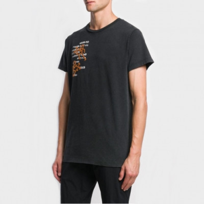 [오프화이트]Off-white 2020 Mm/Wm Printing Logo Crew - neck Cotton Short Sleeved Tshirts - 오프화이트 2020 남자 프린팅 로고 크루넥 코튼 반팔티 Off0392x.Size(s - 2xl).블랙