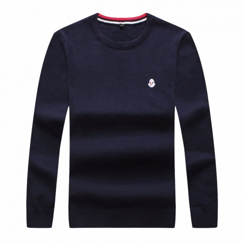 Moncler 2020 Mens Retro Logo Crew-neck Sweaters - 몽클레어 2020 남성 레트로 로고 크루넥 스웨터 Moc01508x.Size(l - 4xl).네이비
