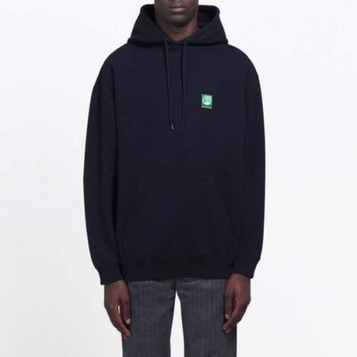 [커스텀급]Balenciaga 2020 Mm/Wm Logo Cotton Oversize Hoodie - 발렌시아가 2020 남자 로고 코튼 기모 오버사이즈 후디 Bal0547x.Size(xs - l).블랙