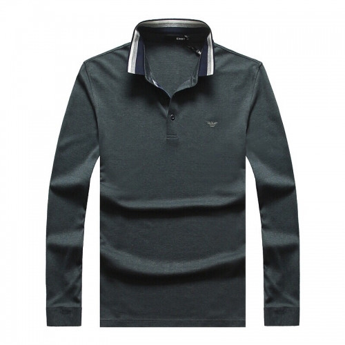 [알마니]Armani 2020 Mens Business Cotton Polo Tshirts - 알마니 2020 남성 비지니스 코튼 폴로 긴팔티 Arm0600x.Size(m - 3xl).그린