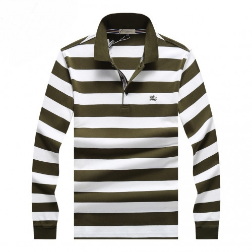 [버버리]Burberry 2020 Mens Logo Casual Cotton Polo Tshirts - 버버리 2020 남성 로고 캐쥬얼 코튼 폴로 맨투맨 Bur02229x.Size(m - 3xl).올리브