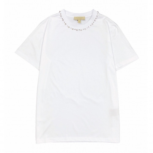 [버버리]Burberry 2020 Mm/Wm Logo Cotton Short Sleeved Tshirts - 버버리 2020 남자 로고 코튼 반팔티 Bur02264x.Size(s - 2xl).화이트