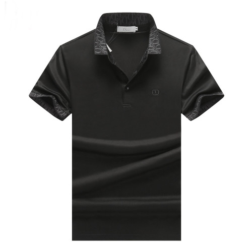 [디올]Dior 2020 Mens Logo Polo Cotton Short Sleeved Tshirts - 디올 2020 남성 로고 폴로 코튼 반팔티 Dio0569x.Size(m - 3xl).블랙