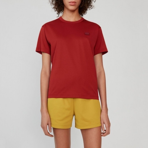 Acne Studios Womens Short Sleeved Tshirt - 아크네 스튜디오 여성 로고 코튼 반팔티 Acn60x