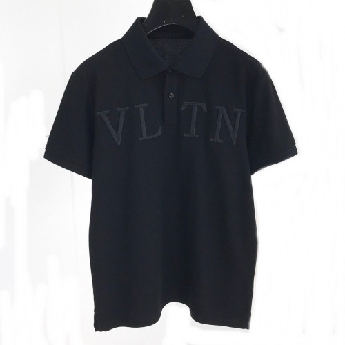 [발렌티노]Valentino 2020 Mens Cotton Polo Short Sleeved Tshirts - 발렌티노 2020 남성 코튼 폴로 반팔티 Val0359x.Size(m - 2xl).블랙