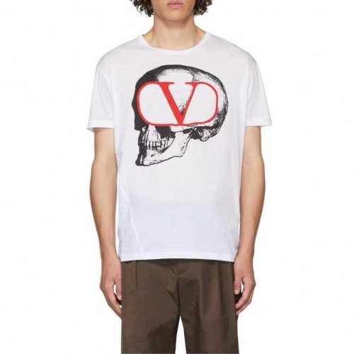 [발렌티노]Valentino 2020 Mens Logo Crew-neck Short Sleeved Tshirts - 발렌티노 2020 남성 로고 크루넥 반팔티 Val0362x.Size(s - 2xl).화이트