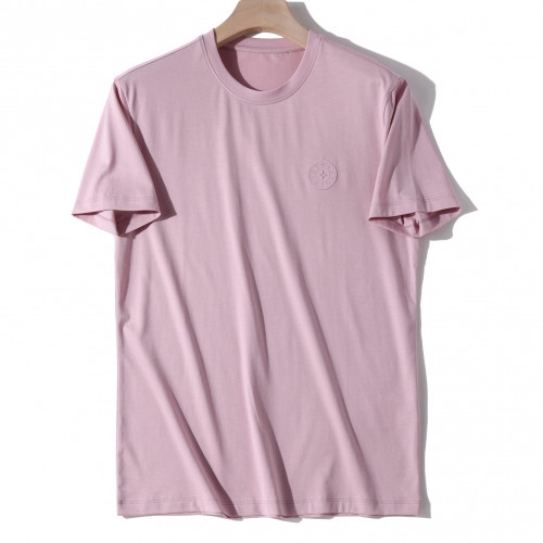 [루이비통]Louis vuitton 2020 Mens Crew-neck Silket Short Sleeved Tshirts - 루이비통 2020 남성 크루넥 실켓 반팔티 Lou01729x.Size(m - 3xl).핑크
