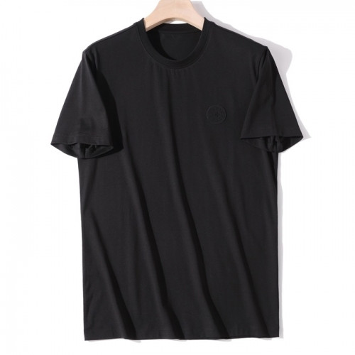 [루이비통]Louis vuitton 2020 Mens Crew-neck Silket Short Sleeved Tshirts - 루이비통 2020 남성 크루넥 실켓 반팔티 Lou01732x.Size(m - 3xl).블랙