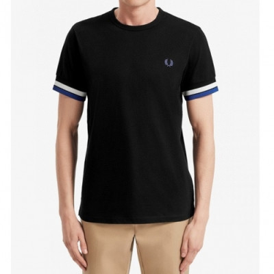 Fredperry 2020 Mens Business Cotton Short Sleeved Tshirt - 프레드페리 2020 남성 신상 비지니스 코튼 반팔티 Fre0016x.Size(s - xl).블랙