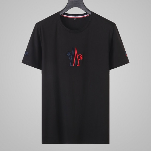 [매장판]Moncler 2020 Mens Logo Cotton Short Sleeved Tshirts - 몽클레어 2020 남성 로고 코튼 반팔티 Moc01553x.Size(l - 4xl).블랙