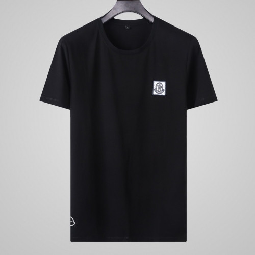 [매장판]Moncler 2020 Mens Logo Cotton Short Sleeved Tshirts - 몽클레어 2020 남성 로고 코튼 반팔티 Moc01555x.Size(l - 4xl).블랙