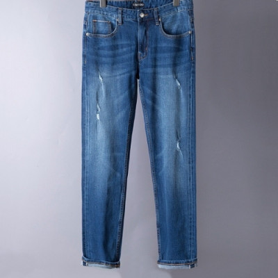 Tom Ford 2020 Mens Logo Classic Denim Jeans - 톰포드 2020 남성 로고 클래식 데님 청바지 Tomf0018x.Size(29 - 38).블루