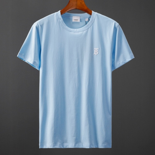[버버리]Burberry 2020 Mens Logo Cotton Short Sleeved Tshirts - 버버리 2020 남성 로고 코튼 반팔티 Bur02391x.Size(s - 2xl).블루