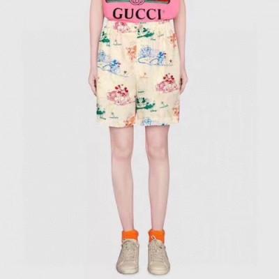 [구찌]Gucci 2020 Mens Casual Logo Half Pants - 구찌 2020 남성 캐쥬얼 로고 반바지 Guc02424x.Size(s - xl).아이보리