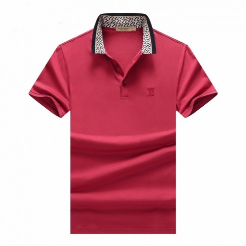 [버버리]Burberry 2020 Mens Logo Cotton Polo Short Sleeved Tshirts - 버버리 2020 남성 로고 코튼 폴로 반팔티 Bur02433x.Size(m - 3xl).레드