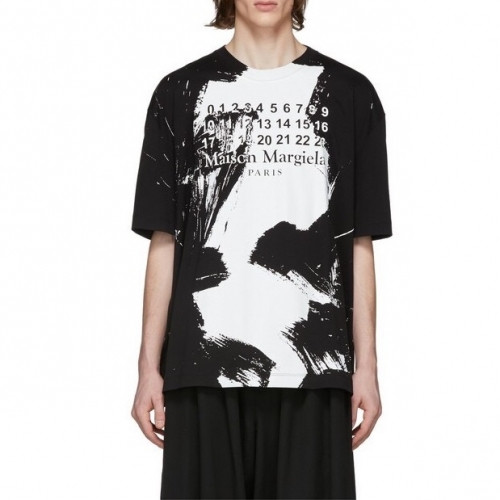 [메종 마르지엘라]Maison margiela 2020 Mens Deserve Printing Cotton Short Sleeved Tshirts - 메종 마르지엘라 2020 남성 프린팅 코튼 반팔티 Mai0015x.Size(s - l).블랙