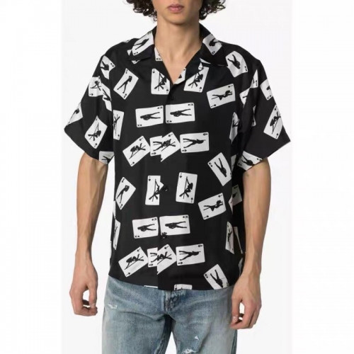 Amiri Mens Logo Silk Short Sleeved Tshirts - 아미리 2020 남성 로고 실크 반팔티 Ami0086x