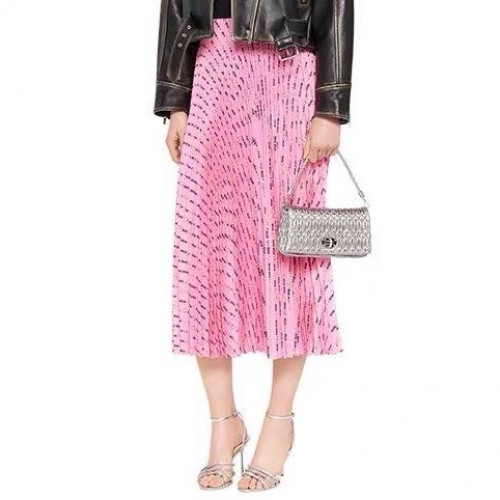 Miumiu Ladies Long Skirts - 미우미우 여성 롱 스커트 - miu187x