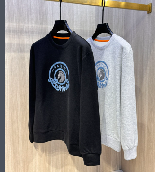 에르메스 남성 모던 블랙 맨투맨 - Hermes Mens BLack Tshirts - he02536x