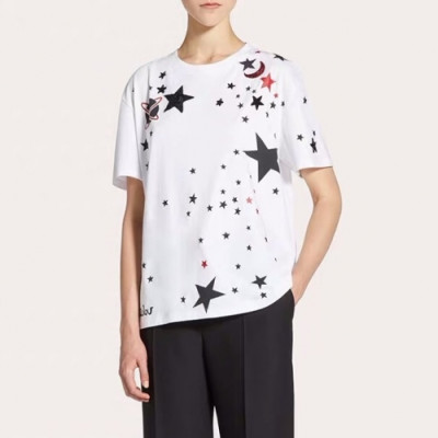 Valentino Unisex Logo Crew-neck Tshirt - 발렌티노 남/녀 크루넥 반팔티 - val387x