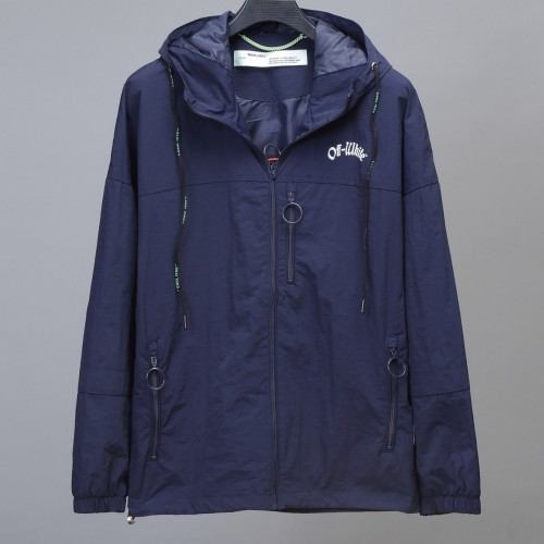 Off-white 2020 Mens Logo Casual Windproof Jackets - 오프화이트 2020 남성 로고 캐쥬얼 방풍 자켓 Off0424x.Size(m - 2xl).네이비