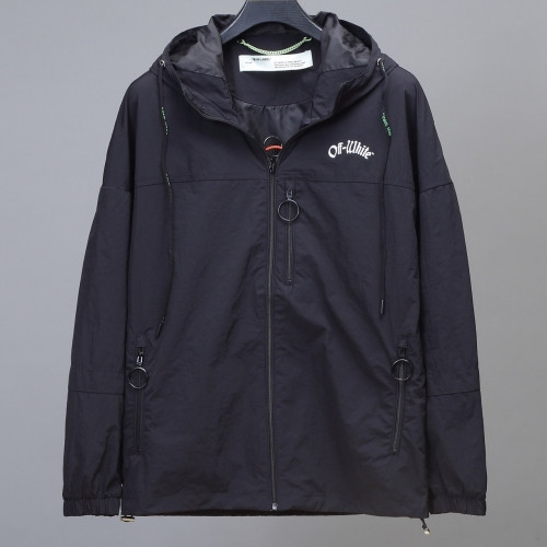 Off-white 2020 Mens Logo Casual Windproof Jackets - 오프화이트 2020 남성 로고 캐쥬얼 방풍 자켓 Off0425x.Size(m - 2xl).블랙