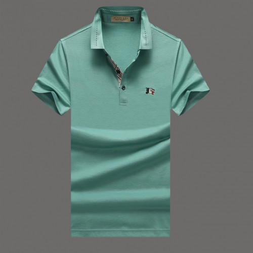 [버버리]Burberry 2020 Mens Logo Silket Short Sleeved Polo Tshirts - 버버리 2020 남성 로고 실켓 폴로 반팔티 Bur02584x.Size(m - 3xl).그린