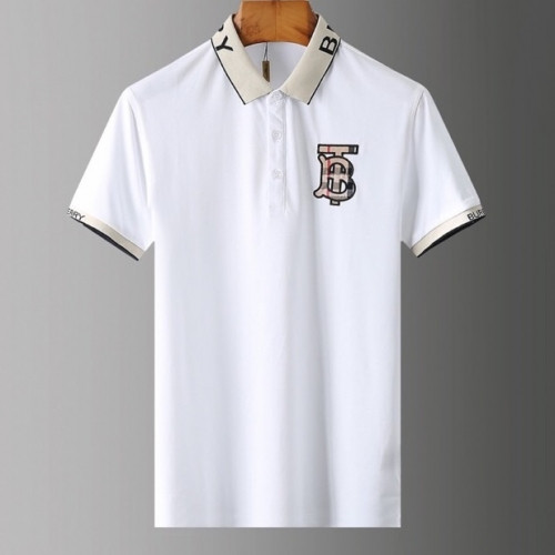 [버버리]Burberry 2020 Mens Logo Silket Short Sleeved Polo Tshirts - 버버리 2020 남성 로고 실켓 폴로 반팔티 Bur02598x.Size(m - 3xl).화이트