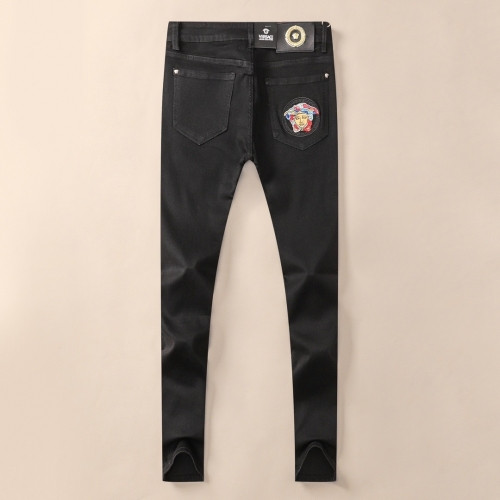 [베르사체]Versace 2020 Mens Casual Denim Jeans - 베르사체 2020 남성 캐쥬얼 데님 청바지 Ver0618x.Size(28 - 38).블랙