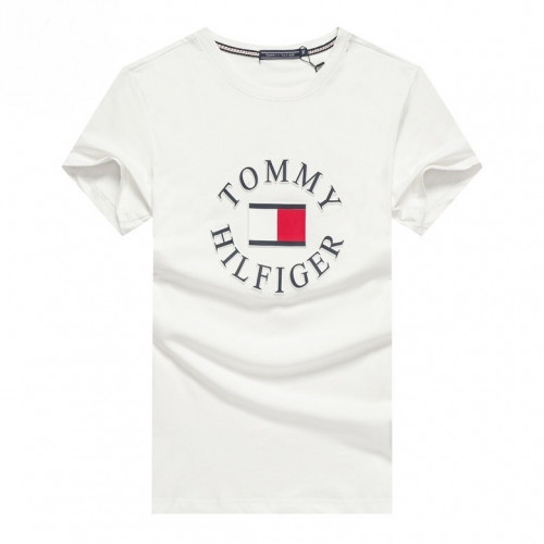 [토미]Tommy 2020 Mens Logo Silket Short Sleeved Tshirts - 토미 2020 남성 로고 실켓 반팔티 Tomy0035x.Size(m - 2xl).화이트