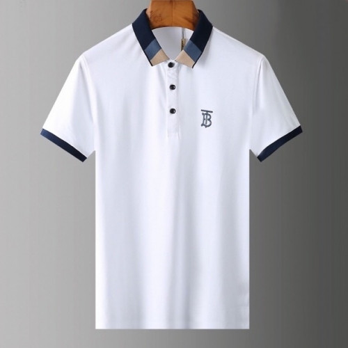 [버버리]Burberry 2020 Mens Logo Silket Short Sleeved Polo Tshirts - 버버리 2020 남성 로고 실켓 폴로 반팔티 Bur02608x.Size(m - 3xl).화이트