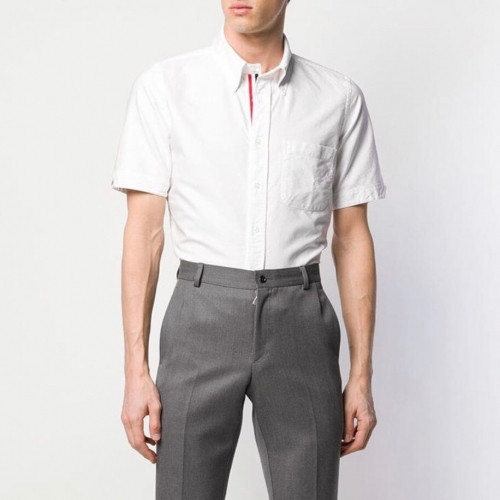 [톰브라운]Thom Browne 2020 Mens Strap Cotton Short Sleeved Tshirts - 톰브라운 2020 남성 스트랩 코튼 반팔 셔츠 Thom0764x.Size(s - 2xl).화이트