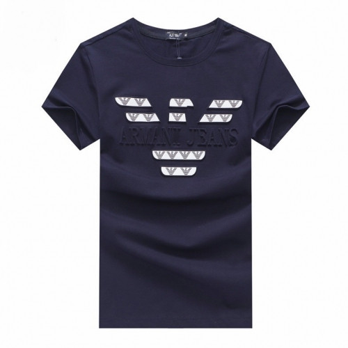 [알마니]Armani 2020 Mens Logo Silket Short Sleeved Tshirts - 알마니 2020 남성 로고 실켓 반팔티 Arm0695x.Size(m - 2xl).네이비