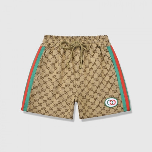 [구찌]Gucci 2020 Mens Initial Logo Vintage Casual Half Pants - 구찌 2020 남성 이니셜 로고 빈티지 캐쥬얼 반바지 Guc02727x.Size(s - l).카키
