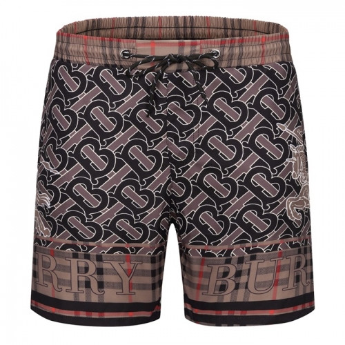 [버버리]Burberry 2020 Mens Logo Casual Training Half Pants - 버버리 2020 남성 로고 캐쥬얼 트레이닝 반바지 Bur02644x.Size(m - 3xl).브라운